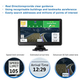 7" GPS Navigationssystem Carvallo