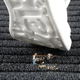 SlipSafe Golvmatta -Randig väderbeständig halkskyddsmatta Carvallo