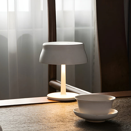 ChromaBeam Lampa - Retro Trådlös LED Touch Bordslampa Carvallo