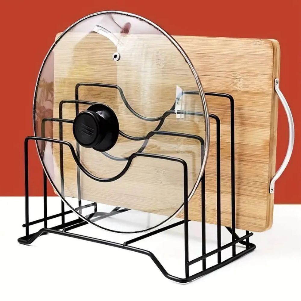 Praktisk Stapel Tallrik & Lock Hållare Carvallo