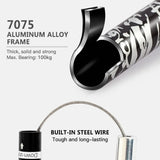 Justerbara vandringsstavar - Fällbar teleskopstav Carvallo