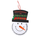 Jultome Snögubbe Advent Hängande Kalender Med 24-Fack-Jul-BB-Stil 6-Hemnix