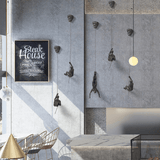 Carvallo – Kreativ Klättrande Man Väggdekoration Set med Konstnärlig Charm Carvallo