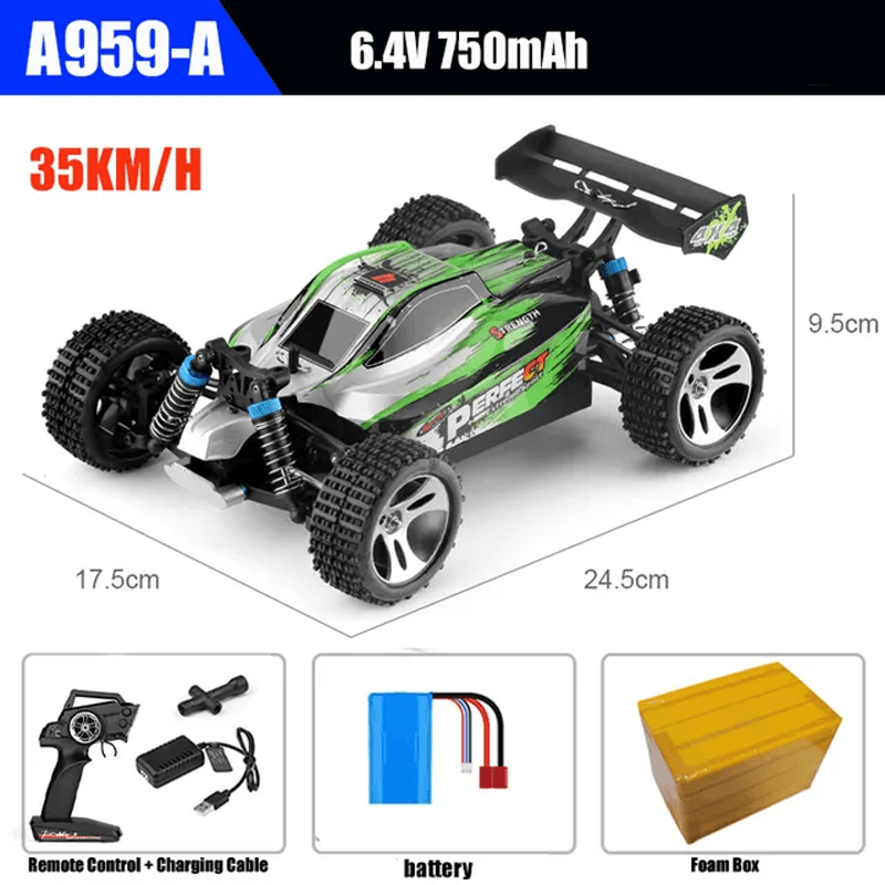 Off-Road Fjärrstyrd Bil 35-70km/h-Radiostyrt-BB-Hemnix