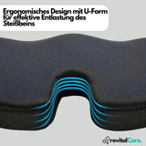 Ergonomisk 4D komfort sittkudde med ortopediskt stöd Carvallo