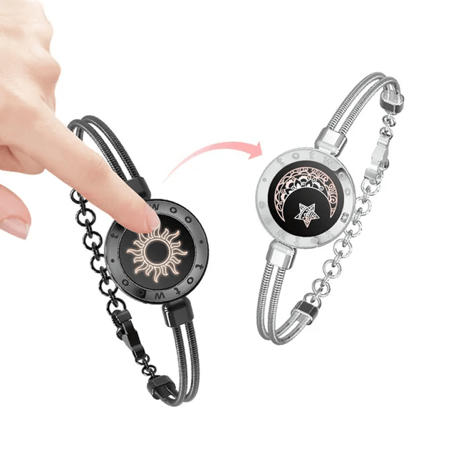 Solen och Månens Kärleksarmband - Vibrerande-Personligt-BB-F-Hemnix