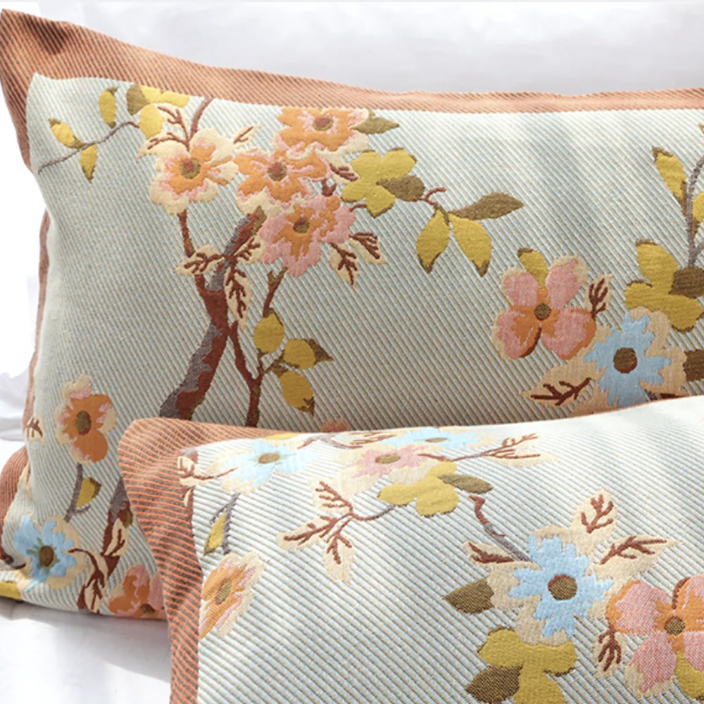 Eleganta Bomull Kuddöverdrag – Traditionell Arv Utseende Carvallo