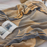 Muslin Vändbar Bomulls Pläd Carvallo