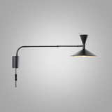 LumiFlex - Nordisk Svänggavel - Justerbar LED Läsarmatur för Boende- och Arbetsutrymmen Carvallo