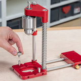 Carvallo precisionsborrhjälpmedel för trä | Exakt positionering och märkning | Robust konstruktion av legerat stål Carvallo