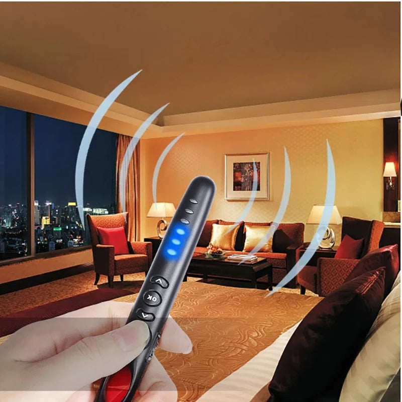 Dold kamera bug detector och GPS spårare för hotell och bilar Carvallo