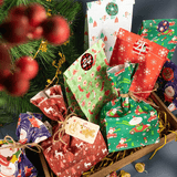 24x Flerfärgade Julklappspåsar - Färdiga Presentpåsar-Jul-BB-Hemnix