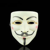 V For Vendetta Mask-Utklädnad-BB-Gul-Eyeliner-Hemnix