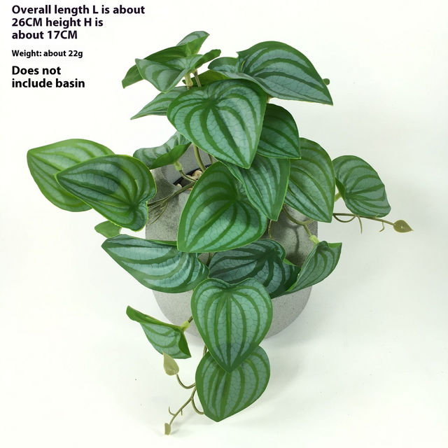 Kunstgjord hängväxt för naturlig dekoration inomhus och utomhus Carvallo