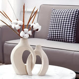 Unity Vase Duo | Modern Abstrakt Keramik Carvallo