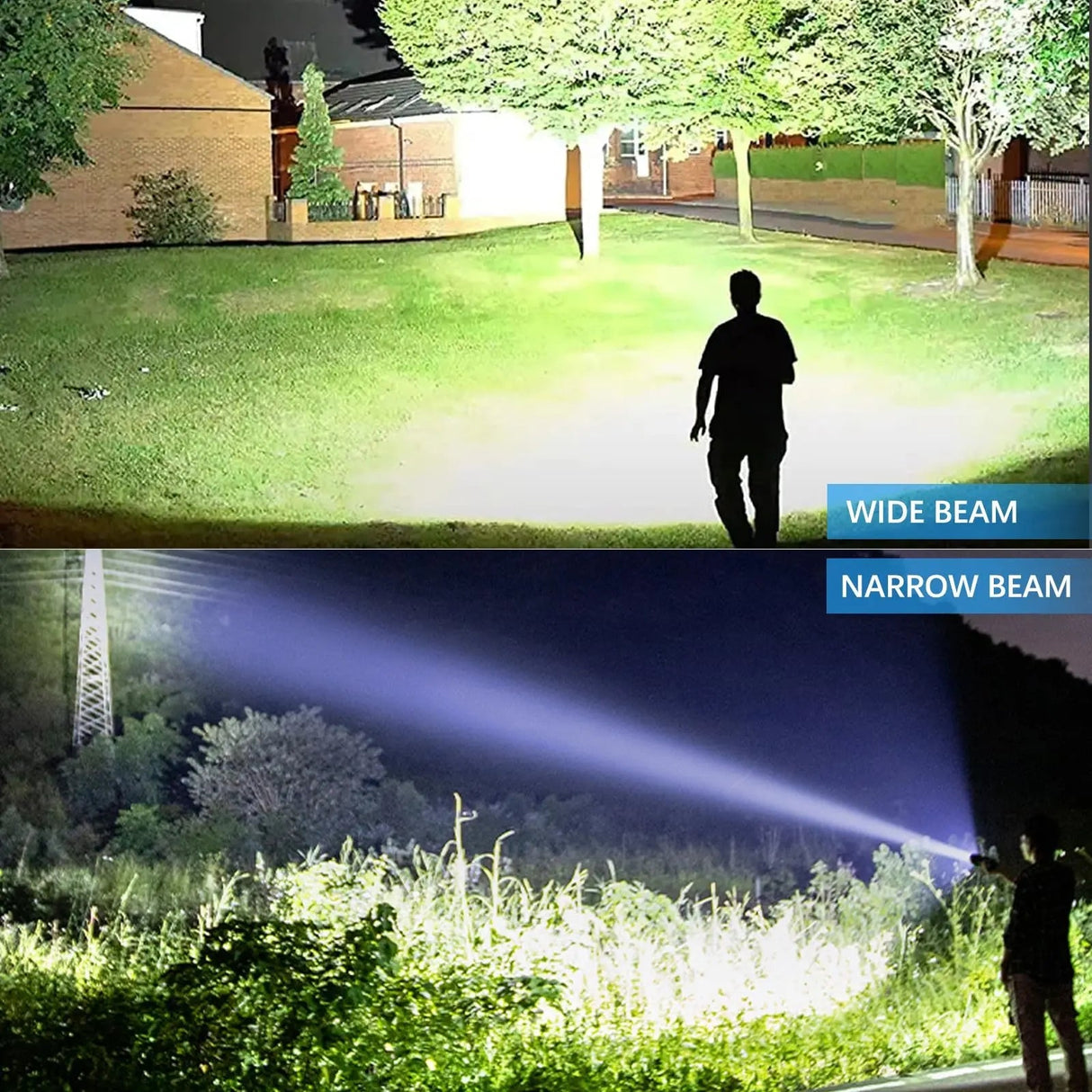 90000 Lumen Xhp50.2 Mest kraftfulla ficklampa Carvallo