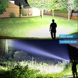 90000 Lumen Xhp50.2 Mest kraftfulla ficklampa Carvallo
