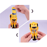Dynamisk Transformativ Robotbil - Optimus Leksak, 1-stegs Förvandling, Robot & Dinosaurie Actionfigur för Pojkar-Fordon-BB-Hemnix