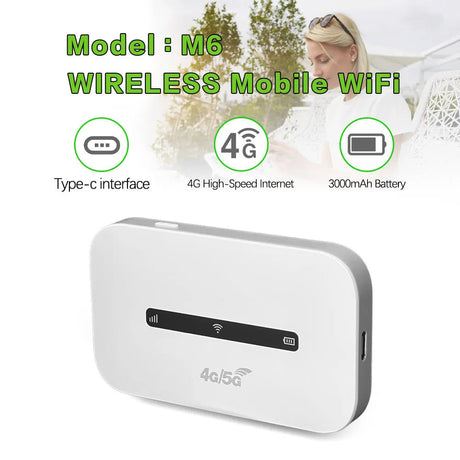 Ultimat bärbar Wi-Fi-enhet Carvallo
