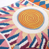 Nordic Sun Print Knapp Bomull Kuddeformer (2st) Carvallo