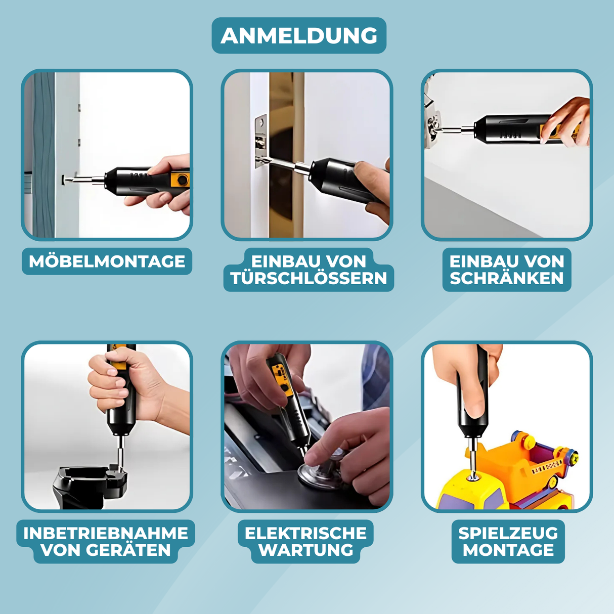 Carvallo – Skruvar med knapptryck, utan ansträngning Carvallo