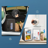 Mini Kylskåp Bärbar Tyst Dryck Kylare 15L Carvallo