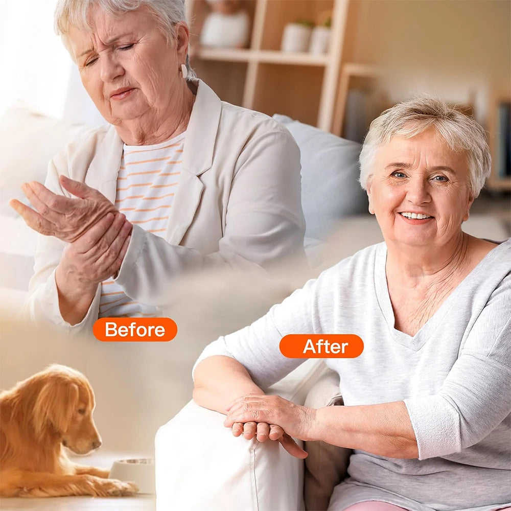 Röd ljus terapis för händer - Ledvärk lindrande behandling Carvallo