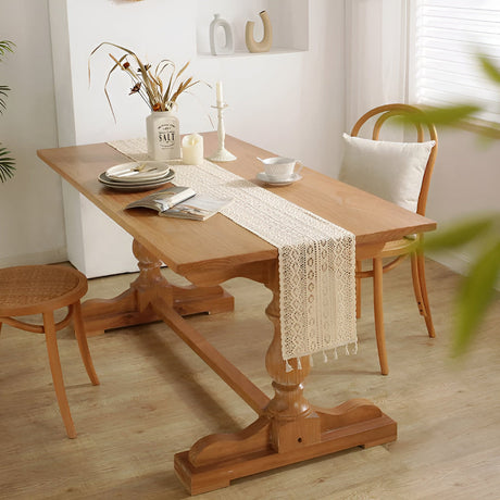 Rustik Virkad Bloom Bordduk Carvallo