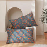 Rustik Blommig Bomullsfilt Carvallo