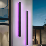 Utomhus Vägglampa Modern Svart LED Vägglampor Carvallo