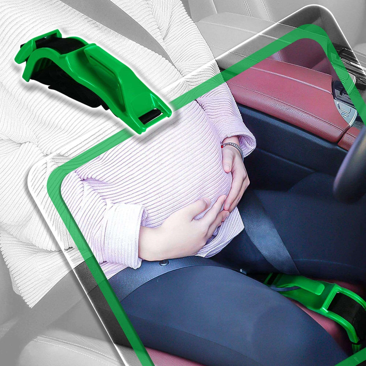 Stöd för babybubblan bilsätesbälte Bellasverige