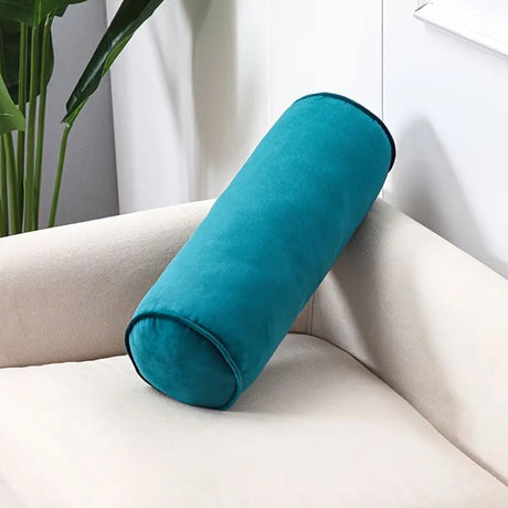 Plush Velvet Bolster Kudde Carvallo