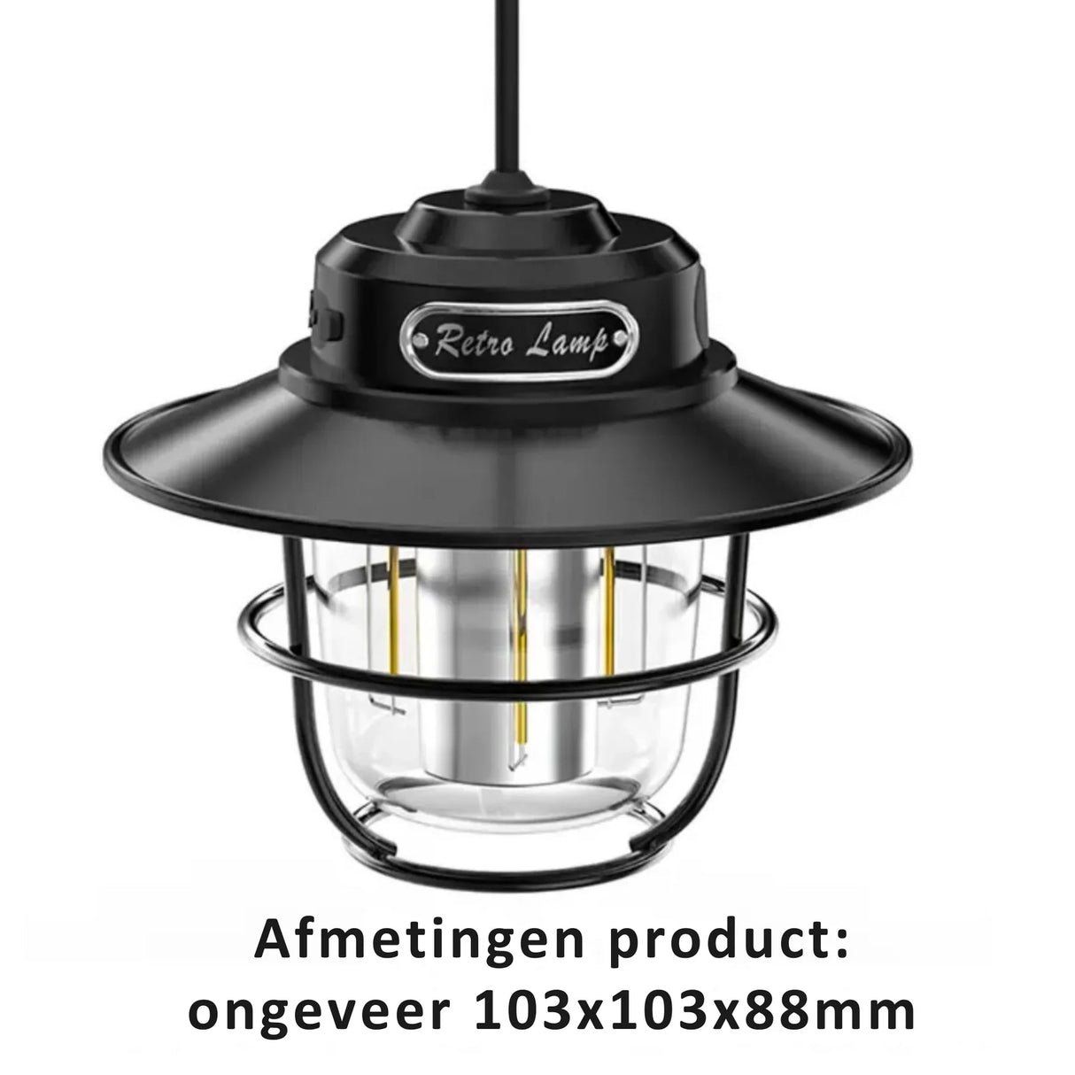 Uppladdningsbar LED-campinglampa Carvallo