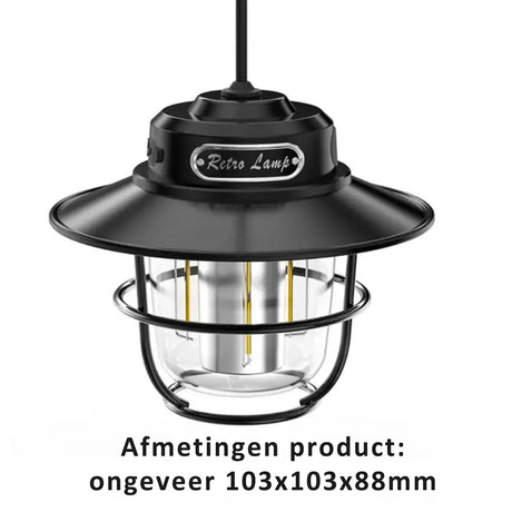 Uppladdningsbar LED-campinglampa Carvallo