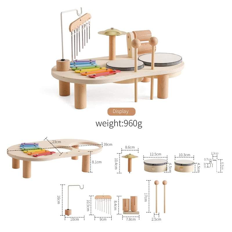 Baby Music Set™ - Musikalisk Magi - Musikset Carvallo