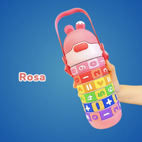 Slurpy™ 3-i-1 lärande dricksflaska för barn-Hemnix-Rosa-Hemnix