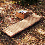 Luftmadrass Med Inbyggd Luftpump Fotpump 10cm, 3.0-3.2 R-värde Dubbla Lager-Luftmadrass-BB-Hemnix