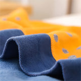 Serene Lily Blommig Bomulls Filt Carvallo