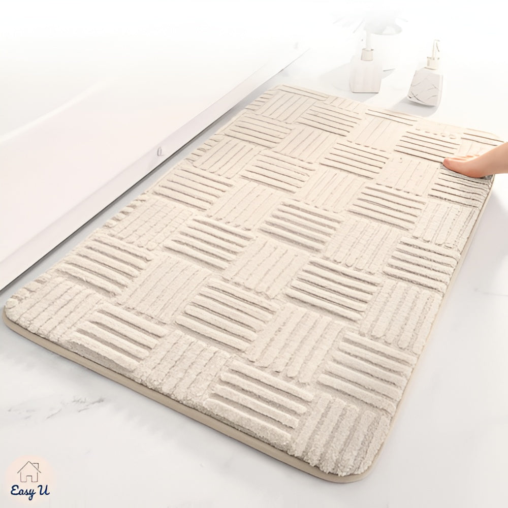 Vivid Grid Absorberande Badmatta Carvallo