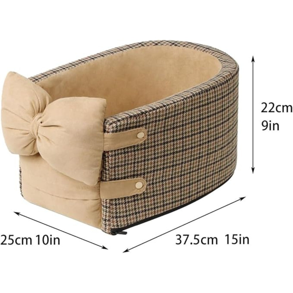 Elegant resebilstol för husdjur – Säker, snygg och mysig på språng MILA Sverige