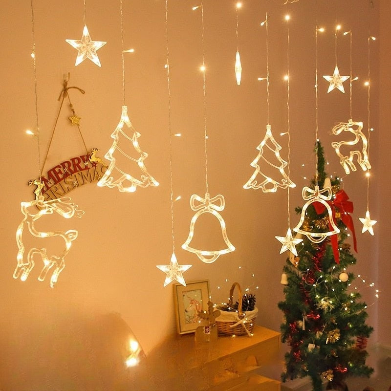 Carvallo – Stjärnformade Ljuskedjor med Kaskad-effekt för en Magisk Stämning Carvallo