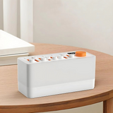 Carvallo – Vit ljudmaskin med nattljus och Bluetooth-högtalare för avkoppling Carvallo