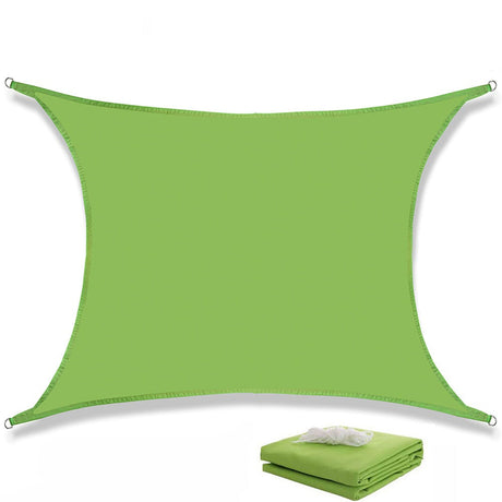 Rektangulärt Vattentät Solsegel-Kök-BB-Grön-2 x 2m-Hemnix