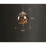 CrystalBeam Light - Modern LED Hänglampa Stjärnor Carvallo