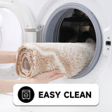 Fluffy Flocking Badmatta – Absorberande och Mjuk för Badrum eller Kök Carvallo