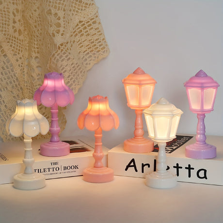 UmbrellaGlow - Charmig Minilampa i Vintage Stil Carvallo