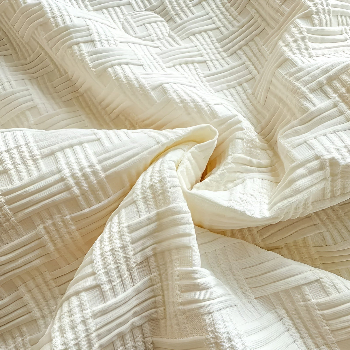 Lätt sommarfilt – Vattentålig & Mjuk | Vaffelstruktur för alla årstider Carvallo