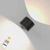 Uppladdningsbar 360° Rotationsbar Magnetisk LED Vägglampa – Justerbar Trådlös Nattlampa Carvallo