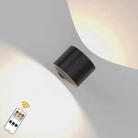 Uppladdningsbar 360° Rotationsbar Magnetisk LED Vägglampa – Justerbar Trådlös Nattlampa Carvallo