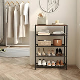 NeatNest Rack – Modern 4-nivå sko hylla Carvallo